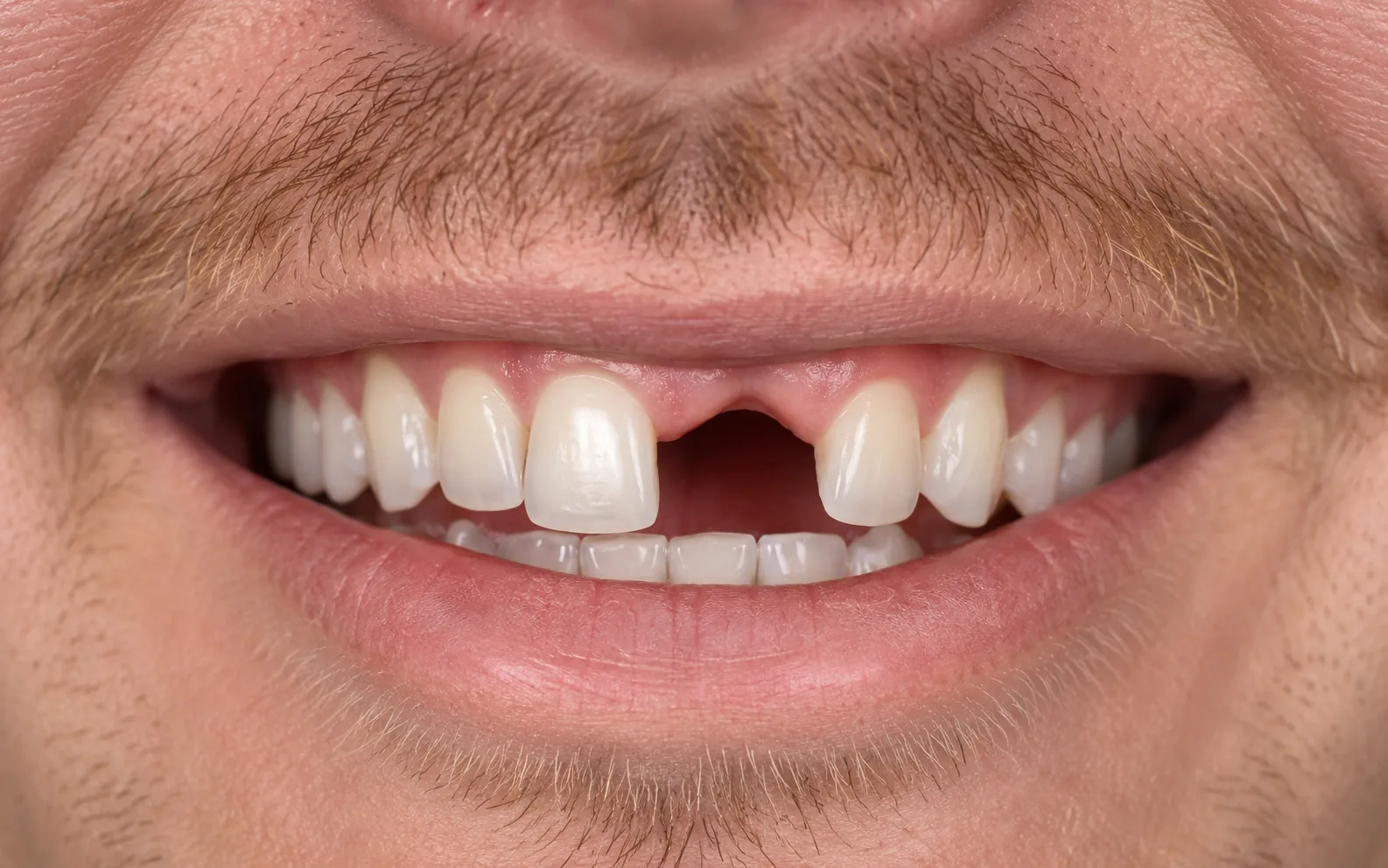 Dental Implants before treatment